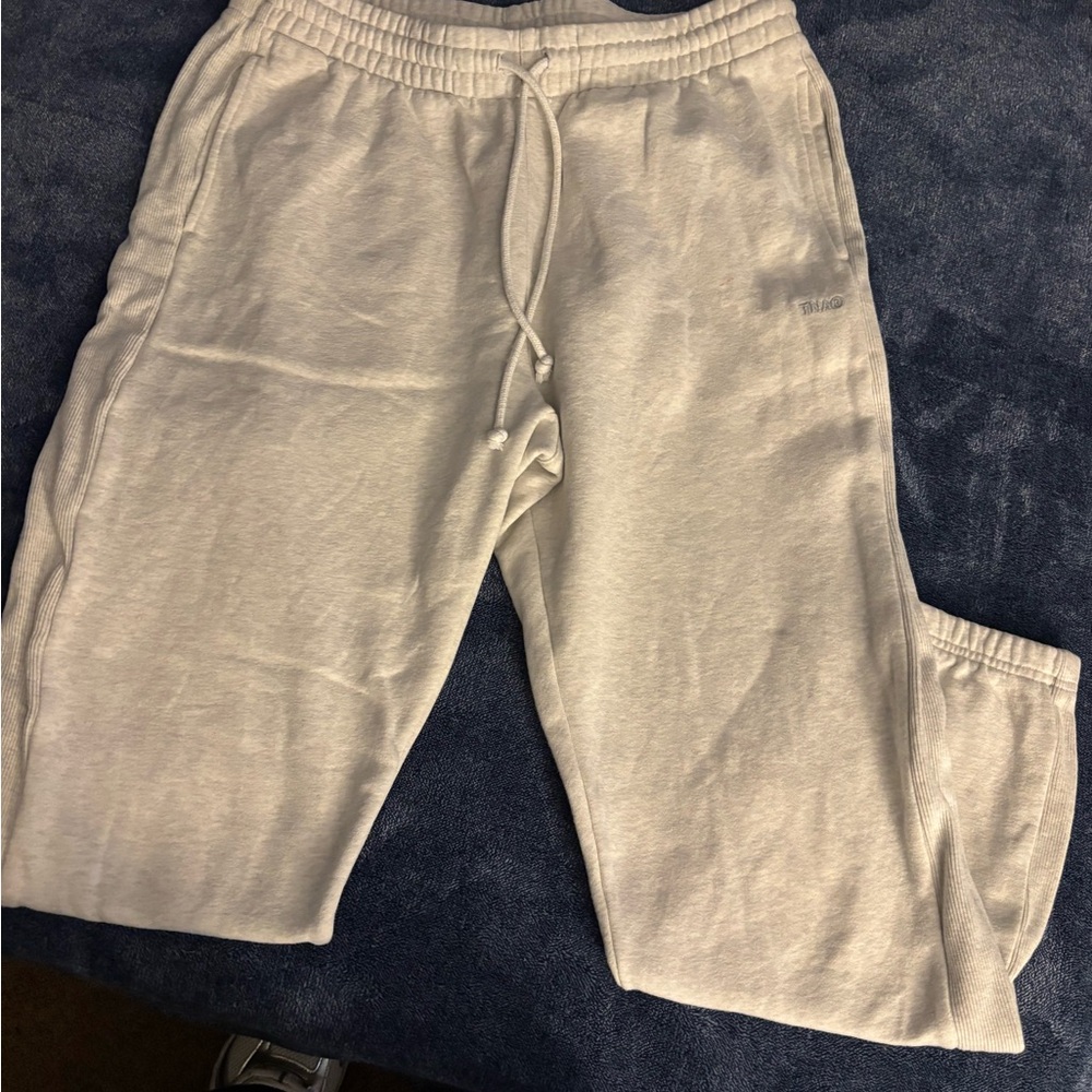 TNA Gray Sweatpants with Drawstring